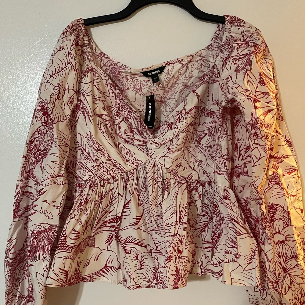 Blouse never worn with tags
